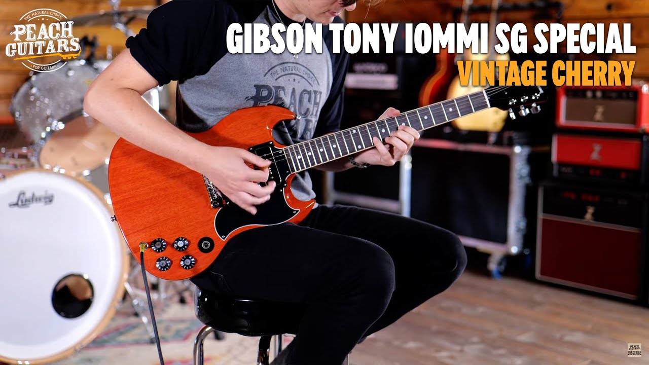 No Talking...Just Tones | Gibson Tony Iommi SG Special Vintage Cherry