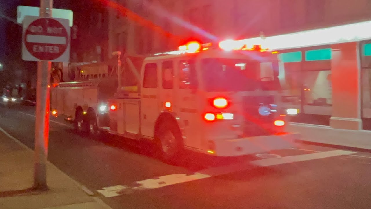 New Haven Truck 1 responding YouTube