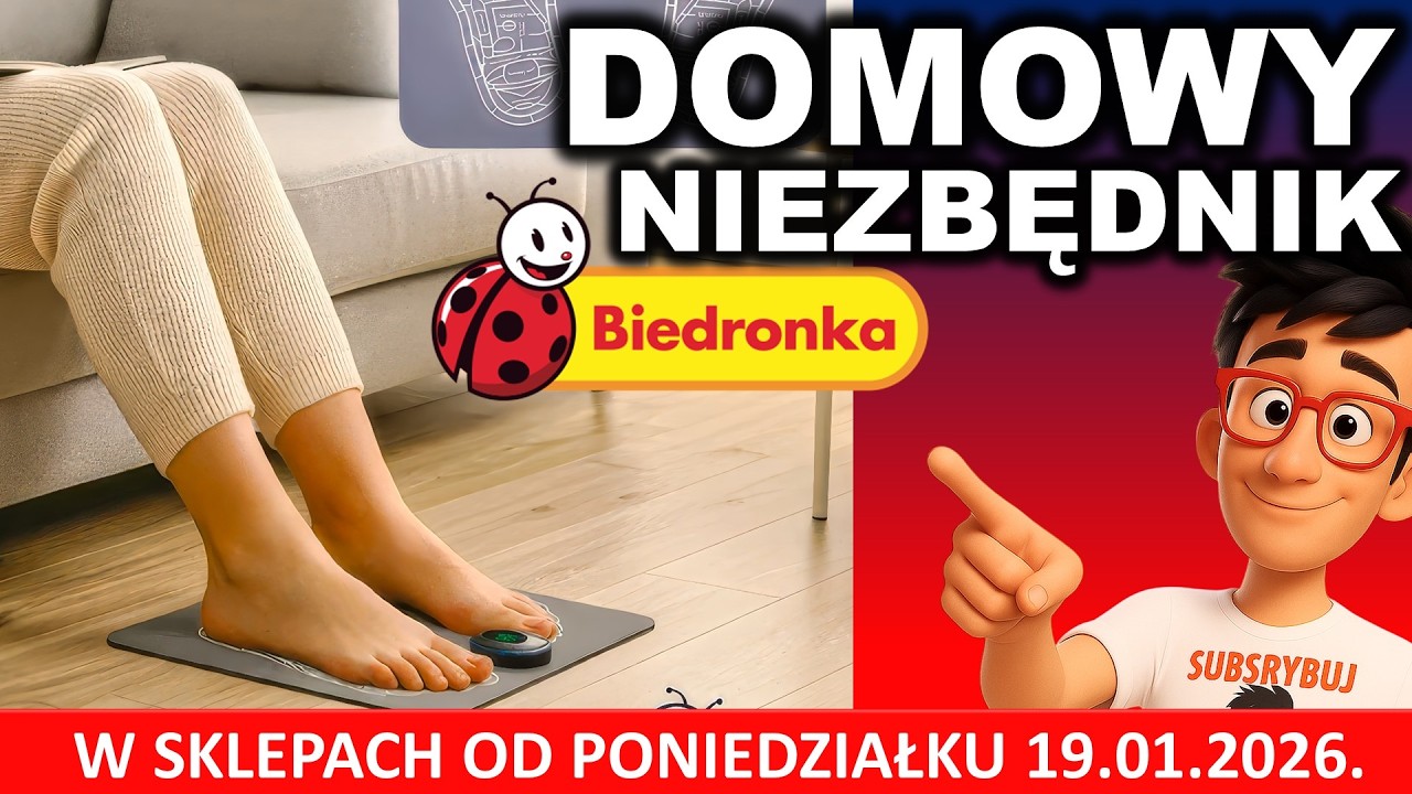 BIEDRONKA | Oferta Promocyjna od Poniedziałku 19.01.2026. | Wszystko Dla Domu