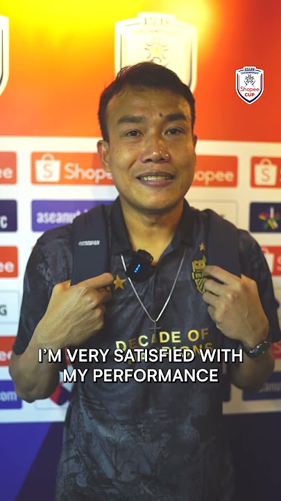 🧤 Chatchai Bootprom shares a message to his former 🇹🇭 coach Mano Polking 🤝 #ShopeeCup #ASEANUtdFC