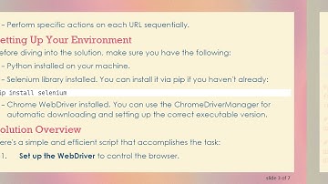 How to Open Multiple URLs in the Same Browser using Selenium Python