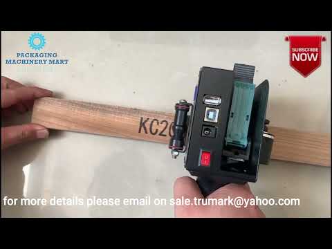 Hand Held Inkjet Printer (25mm Printing)