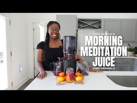 First Watch Morning Meditation Juice Recipe | Copycat at Home (Nama J2) 