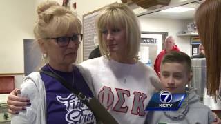 Hundreds celebrate life of public works employee