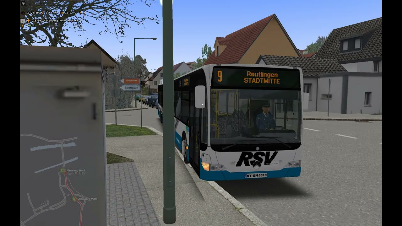 OMSI 2 Reutlingen Der Neuner Linie 9 Altenburg-Reutlingen