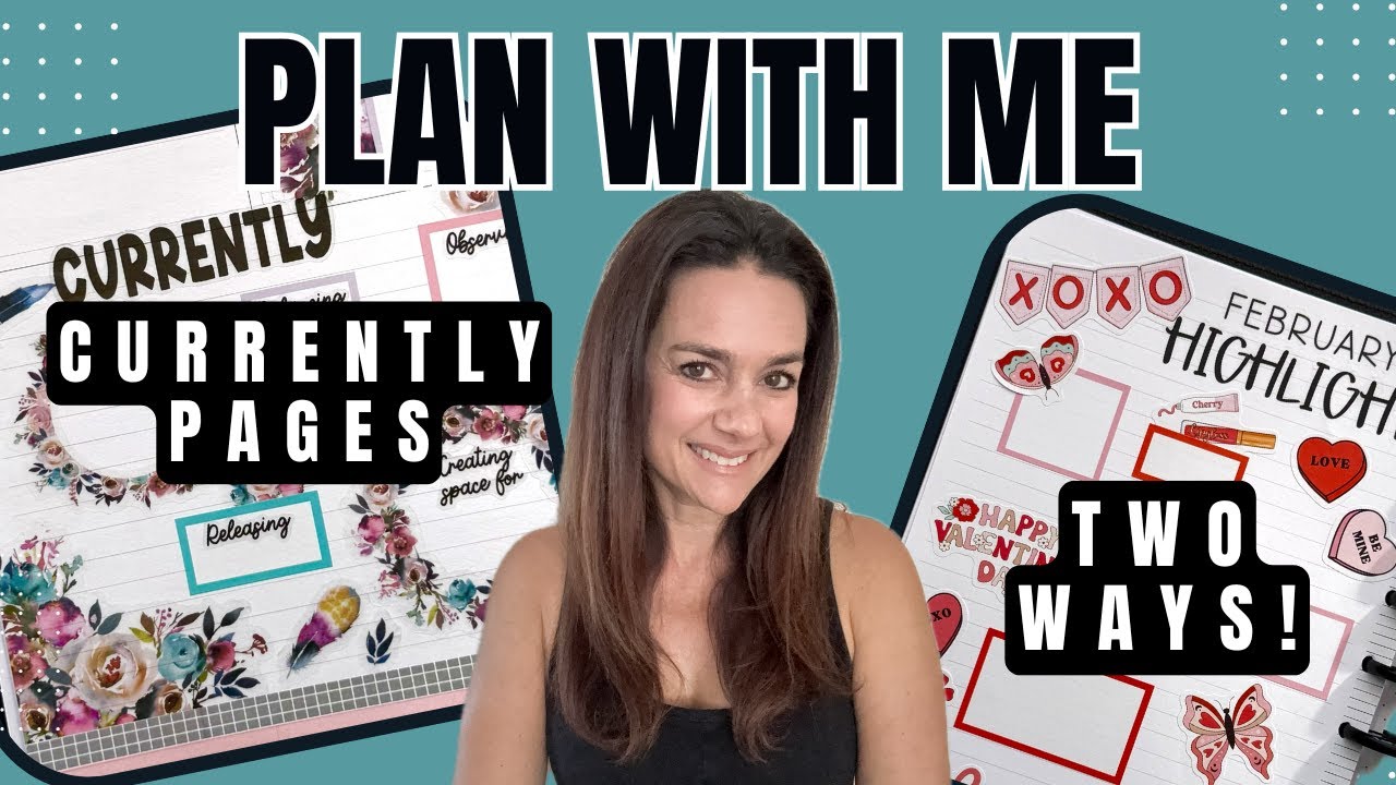 Планируйте вместе со мной [Ежедневник Happy Planner, в настоящее время содержит две страницы]