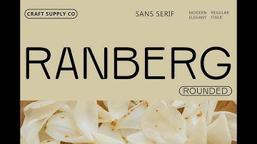 Ranberg Rounded Font Download