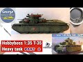 George's full builds: Hobbyboss T-35 Heavy tank - Early 1:35 Part 2