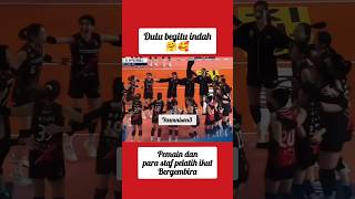 Karna yg indah itu hnya sesaat tetap semangat tim💪 #reaction #volleyball #video #redsparks #megawati