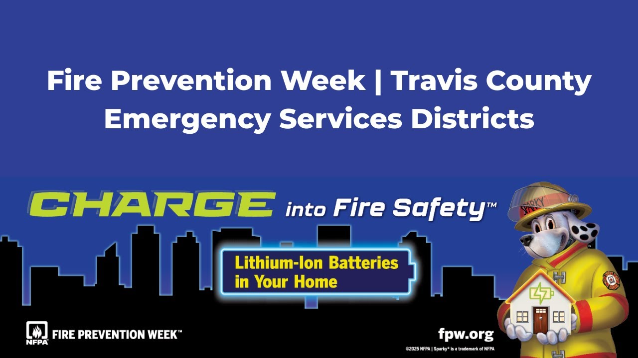 Travis County Emergency Services Districts & NFPA® Fire Prevention Week 2025