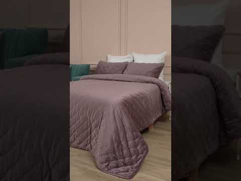 Велюровые покрывало 230*250 +2 наволочки 50*70. ТУРЦИЯ