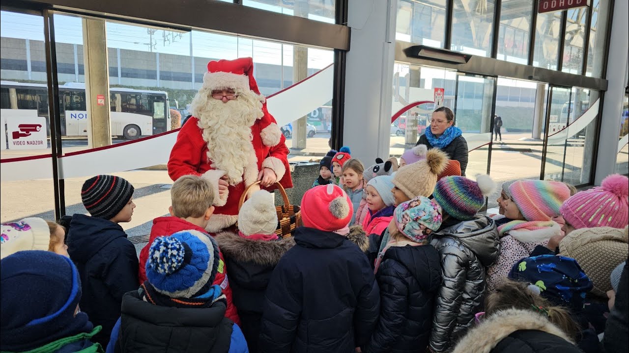 Obisk Glavne avtobusne postaje Maribor, december 2024