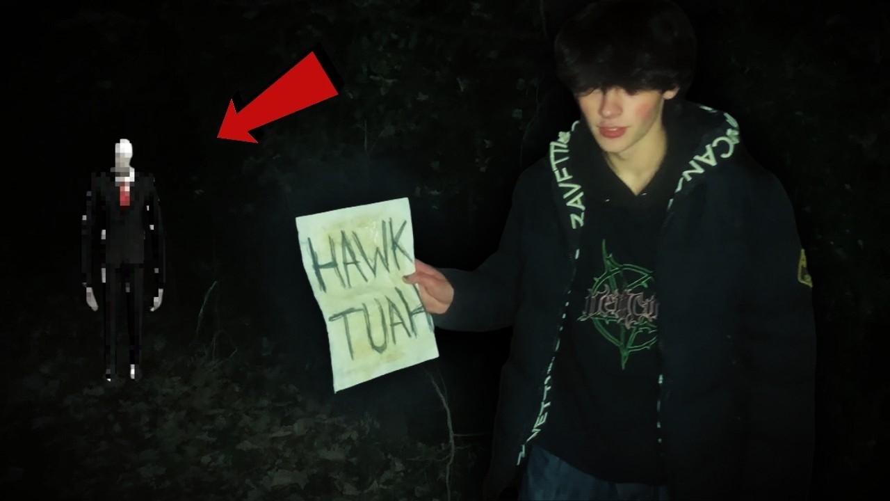 FREAKY SLENDERMAN FOUND AT 3AM