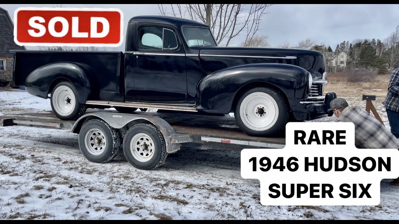 JIM'S RARE 1946 HUDSON SUPER SIX PICKUP TRUCK IS SOLD