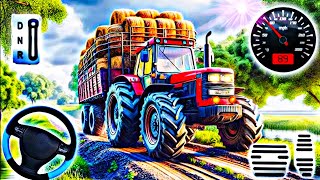 Offroad Tractor Driver 3D Farming Simulator || Tractor Cargo Mountain Driving || Unique Games screenshot 3
