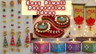 Easy Diwali Decoration Ideas | Festive Decor DIYs | Best Out Of Waste | Diwali Craft Ideas
