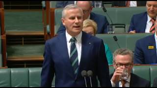Question Time 13 September 2018