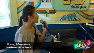 sinong magaakala by sitti navarro live performance on stage 1