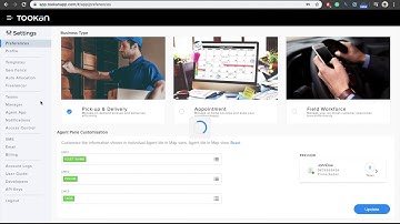 Tookan Dashboard + Agent Application Demo Video || Jungleworks