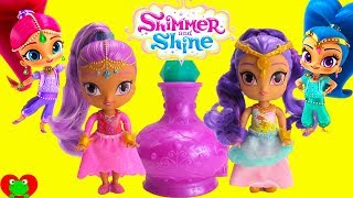 shimmer and shine magic genie bottle with nadia and afina