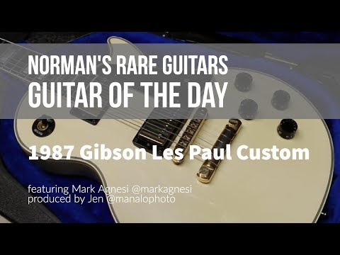 norman's-rare-guitars---guitar-of-the-day:-1987-gibson-les-paul-custom