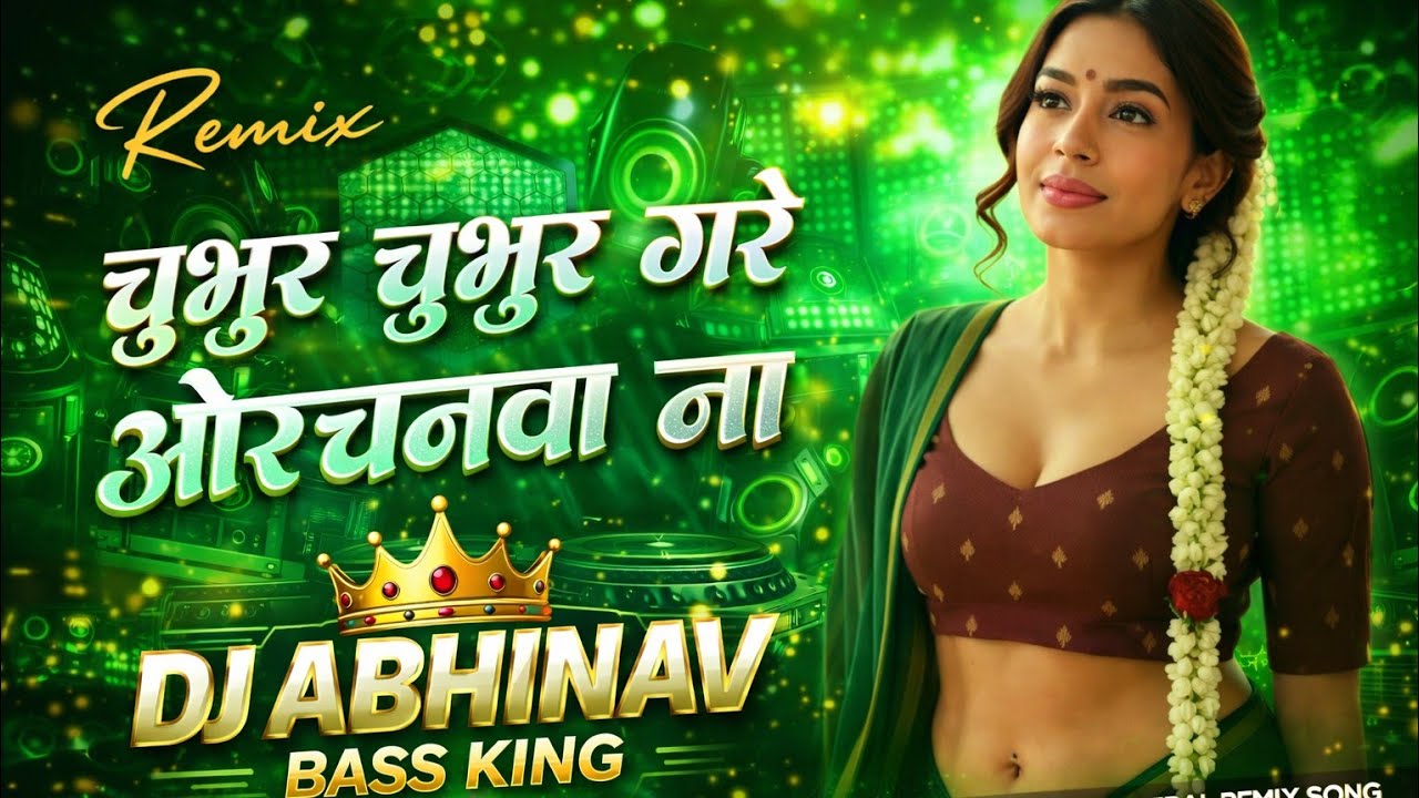 चुभुर चुभुर गरे ओ रचनवा ना | Jhan Jhan Bass Mix | DJ Abhinav Bass King Official Remix