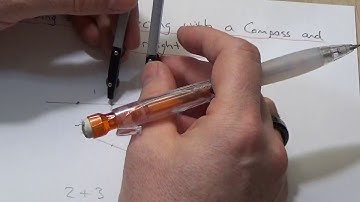 Adding and Subtracting With a Compass and Straight Edge