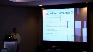Kevin Kempter: PostgreSQL Backup and Recovery Methods