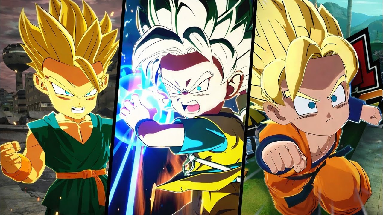 OS TRÊS MINI SAIYANS! SPARKING ZERO (DP RANKED)