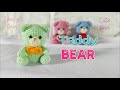 Crochet Teddy Bear Amigurumi Bear Step By Step For Beginners Handmade Crochet
