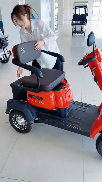 High-end four-wheel electric vehicle capable of switching seats#bikeeletrica#automobile#automotivet