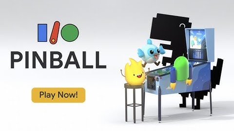 Google I/O 2022 Pinball Web Game! Play It Now For Free!