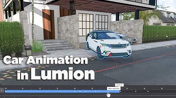 Lumion Tutorial | Car Animation in Lumion (Full Tutorial) | Step by Step For Beginner