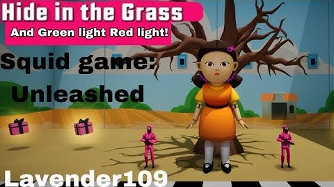 Hide In The Grass And Green Light Red Light | Squid Game: Unleashed