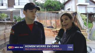 Jornal do Almoço - SC, Muro desaba no bairro Pedra Branca, na Grande  Florianópolis