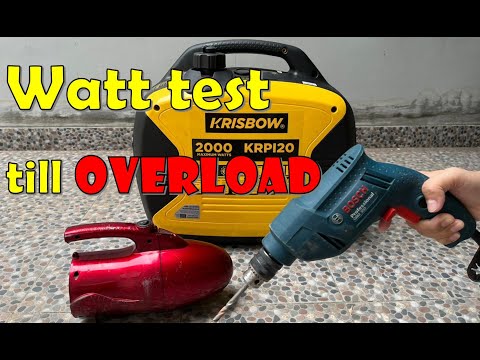 OVERLOAD genset KRISBOW
