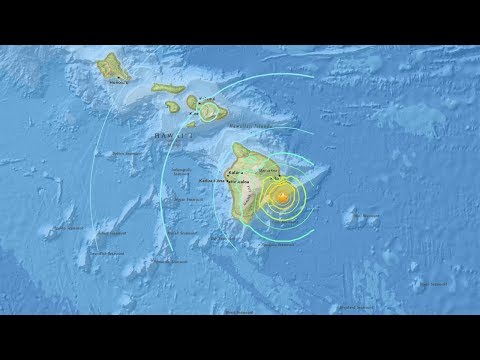Major Earthquakes Near Volcano in Hawaii- LIVE BREAKING NEWS COVERAGE
