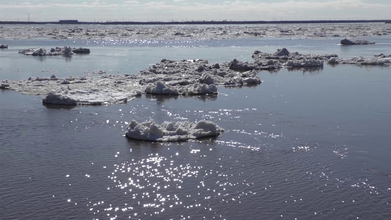 Ледоход в архангельске