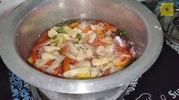 cooking fish with bamboo shoots | naga style | Nagaland delicious food