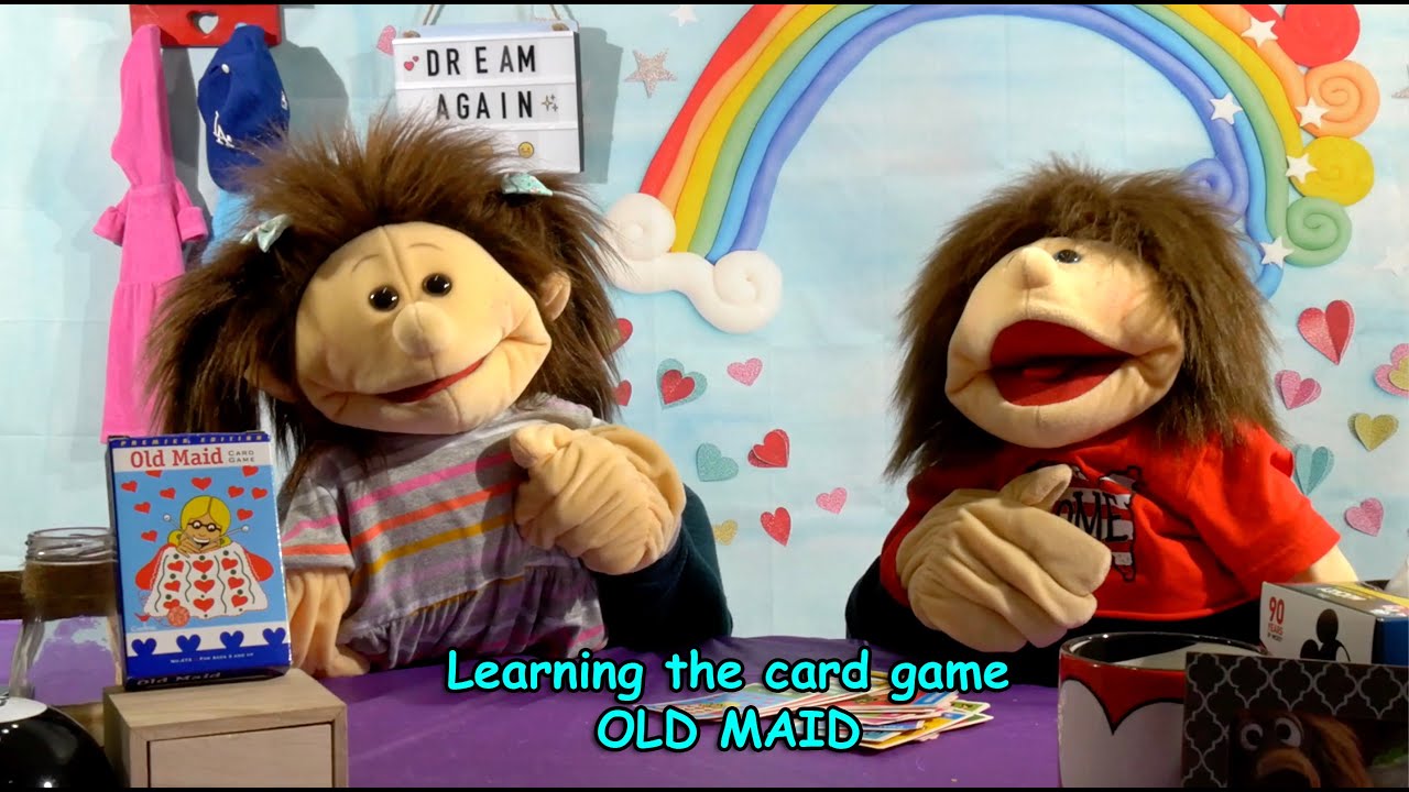Learning the Card Game Old Maid  - Dream Again Channel