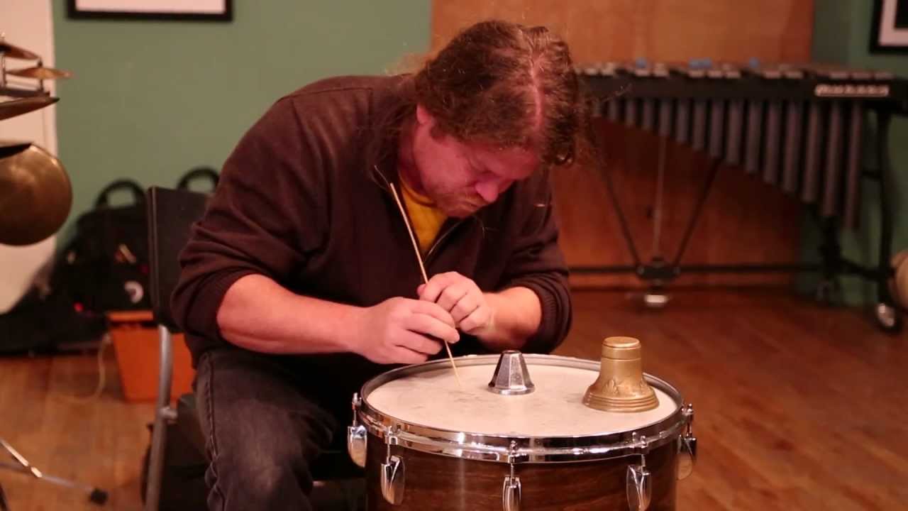 Andrew Drury solo - Drums for Warren! benefit - at Brecht Forum, NYC - Jan 20 2013