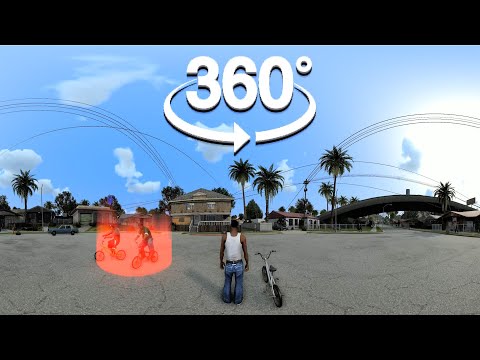 GTA San Andreas VR Gameplay PC! Mission 1 (VR 360)