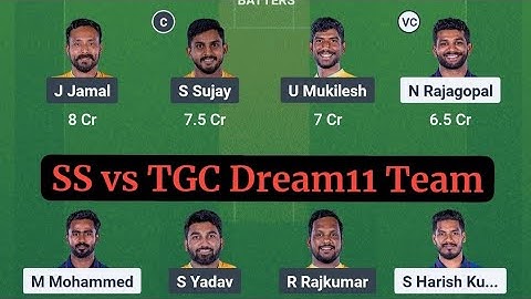TNPL 2025 SS vs TGC 7th Match Prediction Dream11- Salem Spartans vs Trichy Grand Cholas | SS vs TGC