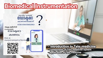 EE372 | Module VI | Class 3 | Introduction to Tele-medicine | KTU | EEE | S6