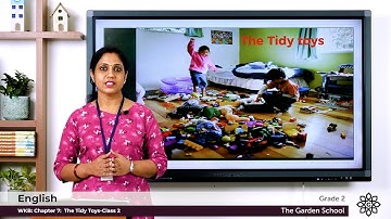 Grade 2 English WKB Chapter 7 Class 2 WKB The tidy toys Story Grammar