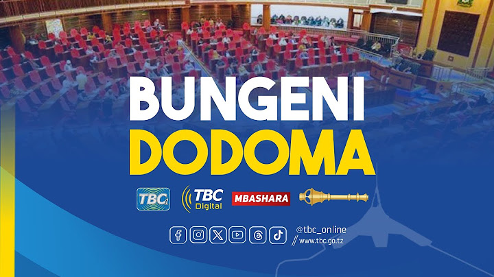 🔴#TBCLIVE:  BUNGE LA 12 | MKUTANO WA 19, KIKAO CHA 48