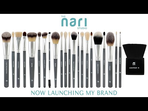 Launching my brand of brushes & lashes - The Nari Studio!!