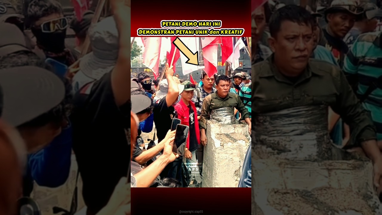 DEMO HARI INI DENGAN GEBRAKAN UNIK 