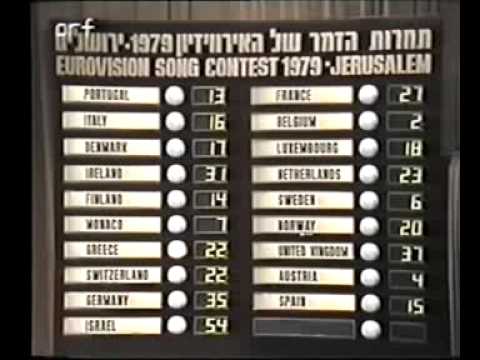 Eurovision 1979 - Voting Part 2/5