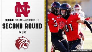 #1 North Central vs. #6 Trinity (TX) Highlights | D3 Football Second Round